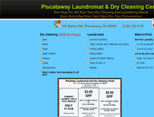 Tablet Screenshot of piscatawaylaundromat.com